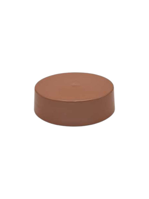 Piling Cap - Copper Flat (Polypropylene) 6.5" Round for dock pilings