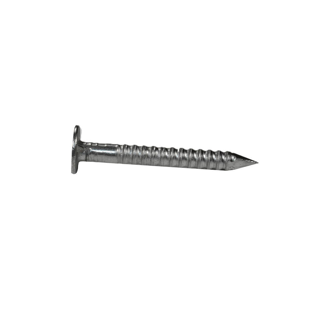 3d (1-1/4") 10 Ga. Annular Thread Roofing Nails, 304 Stainless (Package of 25) for installing piling caps