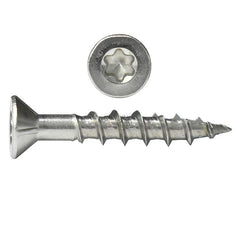 #10 x 1-1/4" Wood Screws 305 Stainless T25 Torx Drive (50 pieces) for installing piling caps
